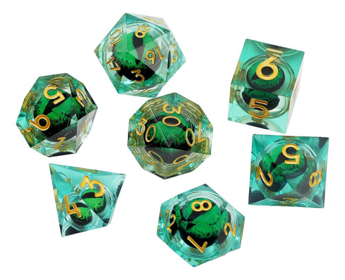 Dice Dice Dnd Dnd Diceevil Líquida, Dice Ojo De Dragón Móvil