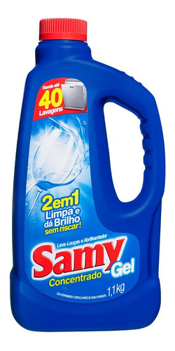Detergente Lava Loucas Gel Conc 1,1l 1 Un Samy