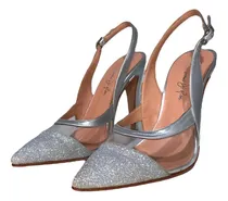 Comprar Zapatos - Sandalias- Stilettos - Plata - Saverio Di Ricci
