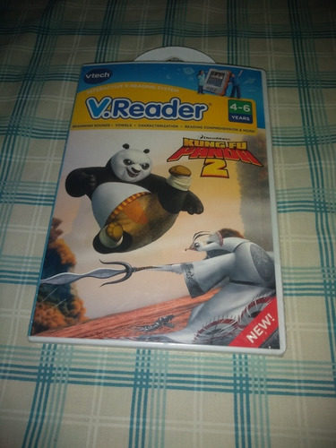 Vtech V.reader Video Juego Kung Fu Panda 2 Original