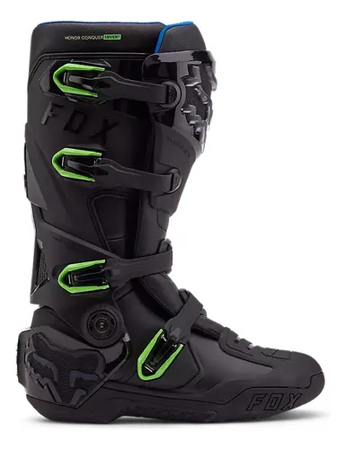 Green dirt bike boots outlet