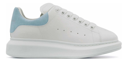 Tenis Alexander Mcqueen Sneakers Originales Blanco Azul Dama