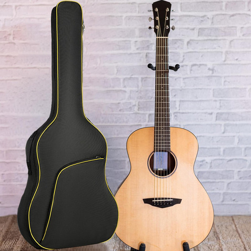 . Estuche For Guitarra Acústica De 40 Y 41 Ligero Amarillo