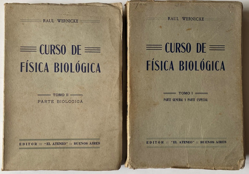 Curso De Física Biológica Tomos 1 Y 2 R. Wenicke  Cl04