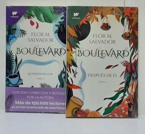 Boulevard 1 Y Boulevard 2 ( Libros Nuevos Y Originales ) 