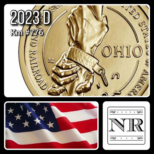 Estados Unidos - 1 Dolar - Año 2023 D - Subterraneo - Ohio