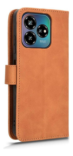 Funda Abatible For Zte Axon 60 Lite Cartera Tarjeta De*/