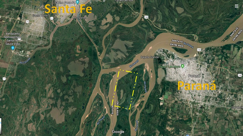 Imagen 1 de 1 de Isla Lynch 363ha En Rio Paraná