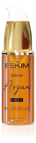 Serum De Argán 4 Oils Reparador De Puntas Bekim X 30ml