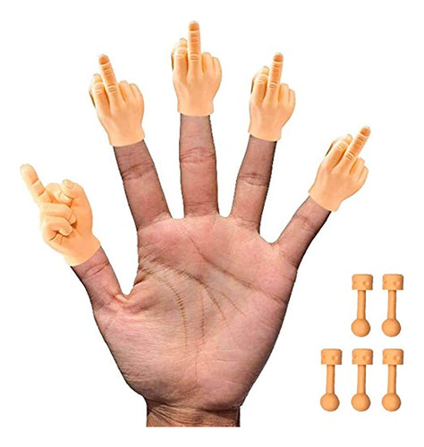 Tiny Hands (signo Del Dedo Medio) - Paquete De 5 - Mini Mari