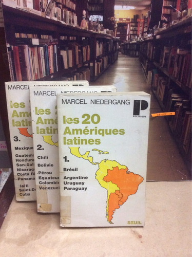 Les 20 Amériques Latines. Las 20 Américas. Francés. 3 Tomos