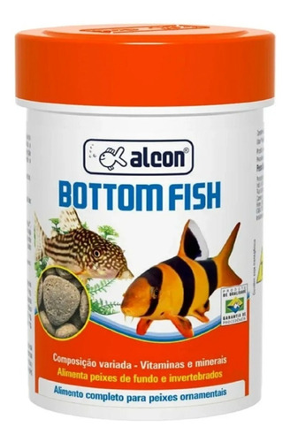 Ração Para Peixes De Fundo Alcon Bottom Fish 150 Grs Full