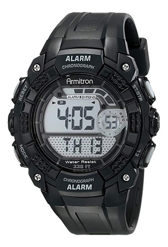 Reloj Digital Armitron Sport 408209blk Para Hombre