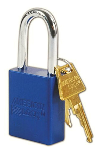 American Lock A1106blu Candado, Aluminio, Azul