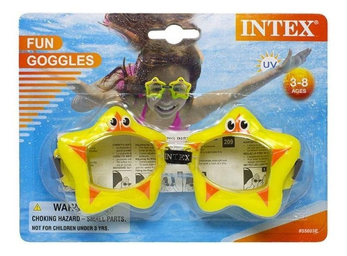 Antiparras Infantil Animalitos Intex 55603 Filtro Uv Encadia