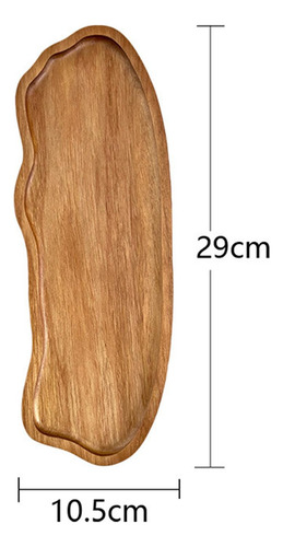 Bandeja De Madera Plato De Madera Vajilla Moderna L