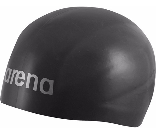 Gorra Natacion Arena 3d Race Competicion Casco Silicona Color Y Talle Negro-large Color Negro Tamaño Large