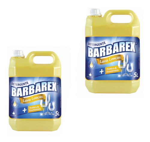 2unds Detergente Lava Louças (5l Cada) - Barbarex