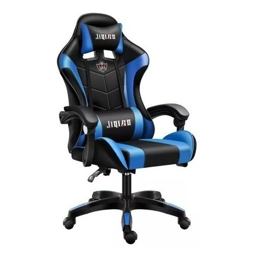 Silla Gamer De Cuero Reclinable Ergonómica Con Masajeador