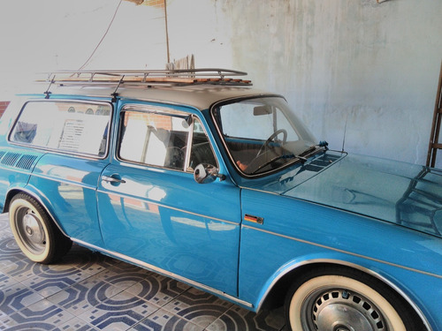 Volkswagen Variante Azul Ano 1972 Motor 1.6 , 2 Portas