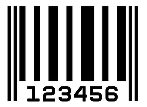 10x Código Universal De Producto Ean Ean-13 Upc Gtin Barcode