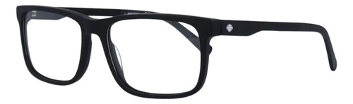 Armação Óculos De Grau Harley Davidson Hd0957 002 56 Cor Preto Fosco