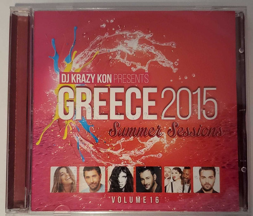 Cd Compilado | Greece 2015 Summer Sessions Vol. 16 (dj Krazy
