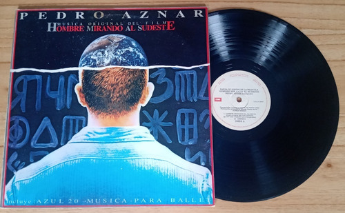 Pedro Aznar - Hombre Mirando Al Sudeste Lp Argentino / Kktus