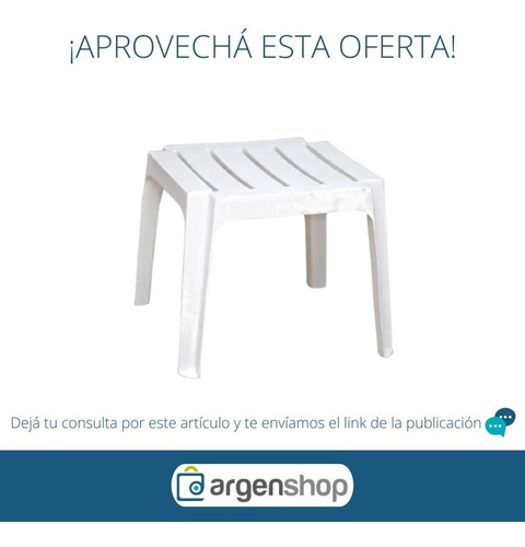 Imagen 2 de 5 de Sillón Reposera Country Colombraro Plástico