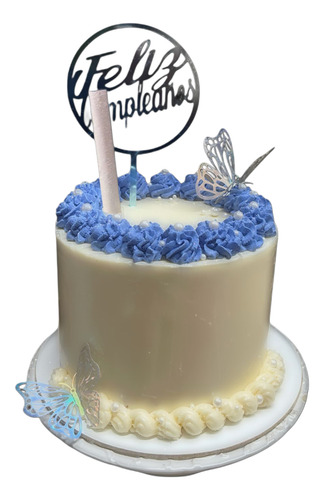 Torta Decorada Mariposas (cub. De Chocolate!) Rincón De Pim