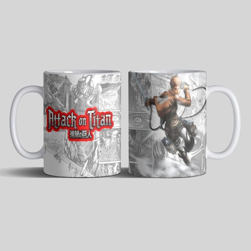 Caneca Attack On Titan Jean Anime Mangá