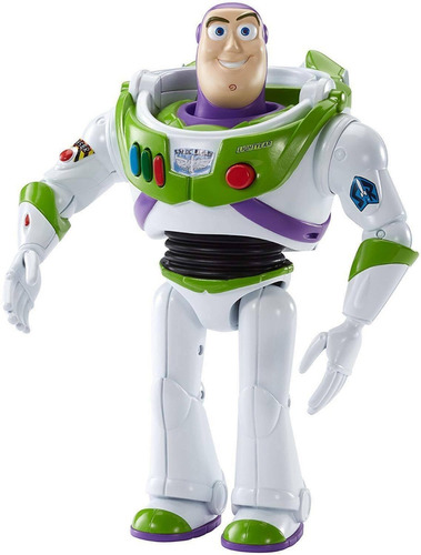 Figura Buzz Lightyear Toy Story Muñeco Original Mattel 18 Cm