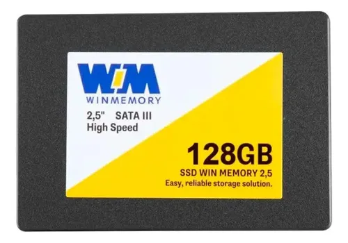 SSD 128GB Win Memory 2.5 SATA Interno Preto SWR128G | MercadoLivre