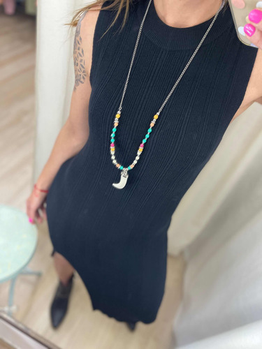 Vestido Largo De Hilo The Big Shop