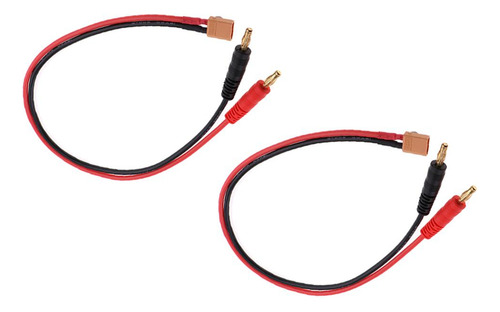 Cable De De Rc De 2 Piezas, Conector De Xt30 A 4 Mm, Enchufe