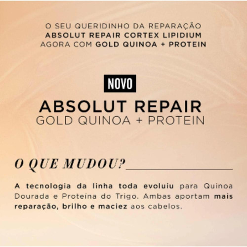Kit Loreal Absolut Repair Gold Sh 1.5l+cond 1.5l+mascara500g