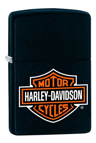 Encendedor Zippo 218 Hd H252 Harley Davidson Black Mate 