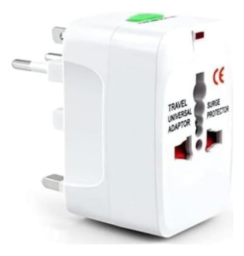 Adaptador De Viaje Mundial Ideal Para Todos Tus Dispositivos