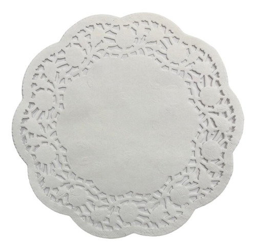 100 Papel Rendado Doilie 14cm