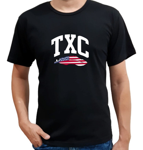 Camiseta Masculina Country Texas Moda Rodeio Pena Usa Top