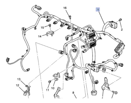 Arnés Cableado Motor Spark Ng 1.4 2021 Transmisión A