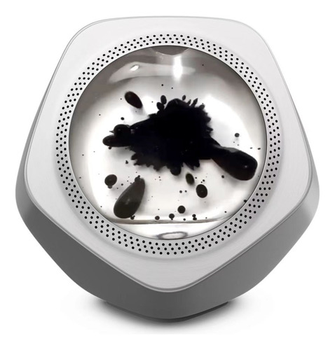 Bocina Inalámbrico Ferrofluid Bluetooth 5.0 S Creativo Color Gris