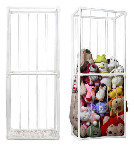 Large Stuffed Animal Zoo Storage Holder,kids Toy Storage Or.