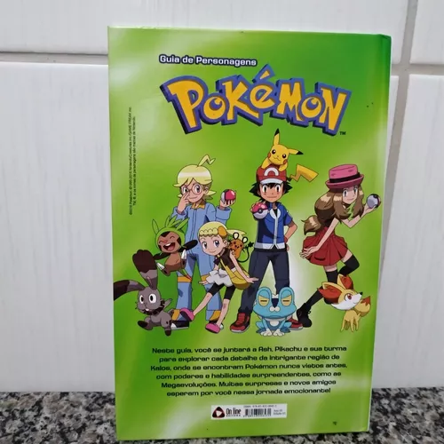 GUIA DE PERSONAGENS - POKEMON - 9788543210377 - Livros na  Brasil