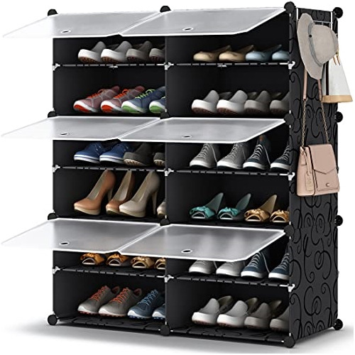 Organizador De Zapatos De 6 Niveles Para 24 Pares