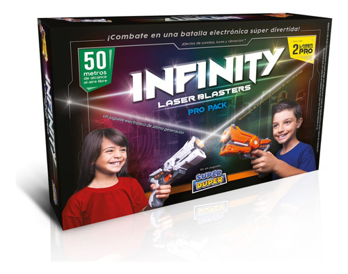 Pistola Infinity Laser Blasters (pro Pack)