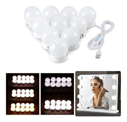 Luces Led De Tocador Para Espejo, Luces De Tocador Estilo Ho