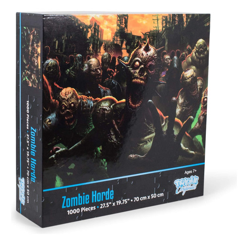 Rompecabezas Toynk Zombie Horde Monster Horror 1000 Piezas