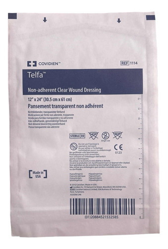 Telfa 30,5 X 61 Cm. Unidad