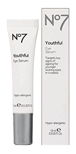 Botas No7 Joven Eye Serum, Paquete De 1